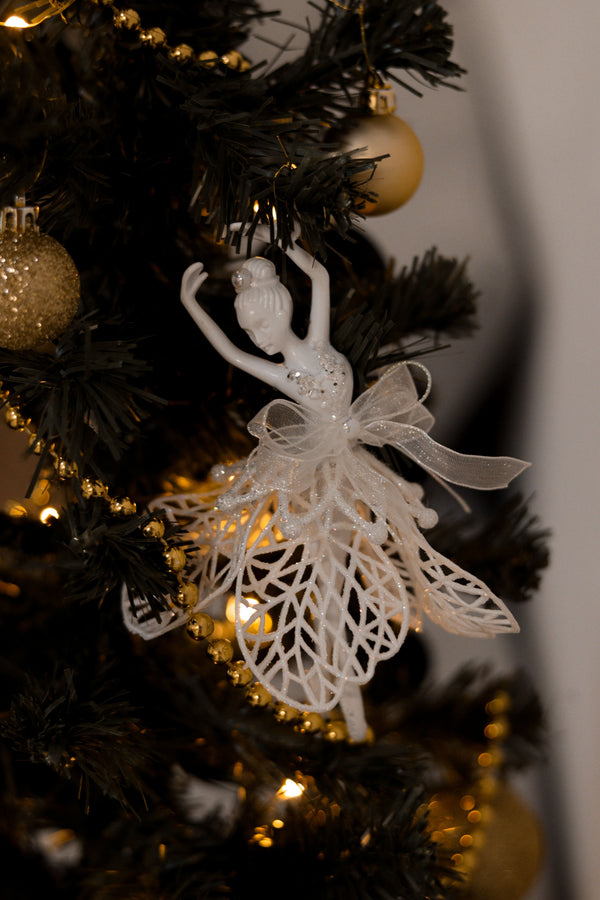 Round Ceramic Christmas Ornament