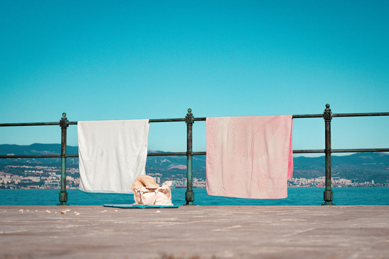 Beach Towel - Striped Name 76x152cm