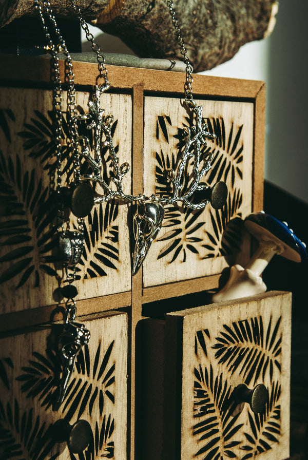 Custom Metal Jewelry Box - Baptism & Communion Gold