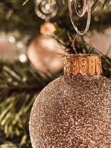 Double-Sided Clear Christmas Ball Photo Ornament - Round