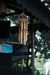 Pet Memorial Wind Chime - Teardrop Double-sided 28in